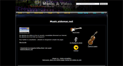 Desktop Screenshot of music.aidemac.net